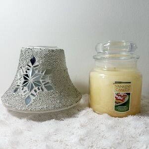 Yankee Candle Christmas Cookie Candle with Holder
